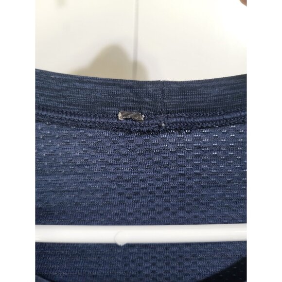 LULULEMON Men's SZ XL Long Sleeve Navy Blue Shirt Performance Athleisure Activew - Picture 5 of 10